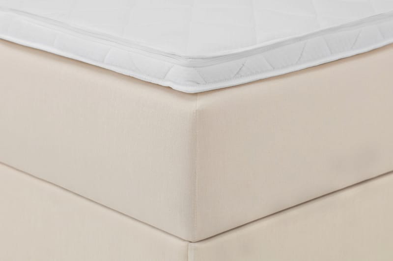 Boxy Box Bed 160x200 cm Seng med Opbevaring - Beige - Dobbeltseng med opbevaring - Seng med opbevaring - Dobbeltsenge