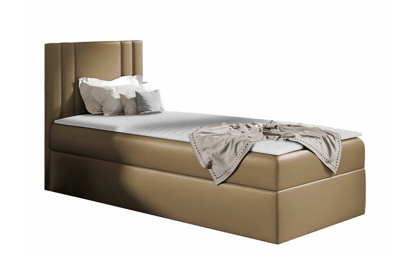 Betvallen Sengeramme 100x200 cm - Beige - Møbler - Senge - Sengeramme & sengestel