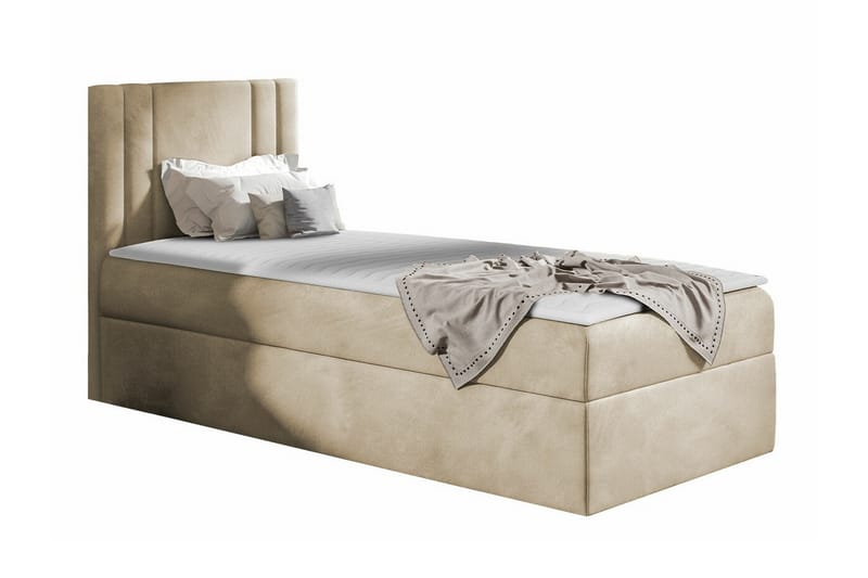 Betvallen Sengeramme 100x200 cm - Beige - Møbler - Senge - Sengeramme & sengestel