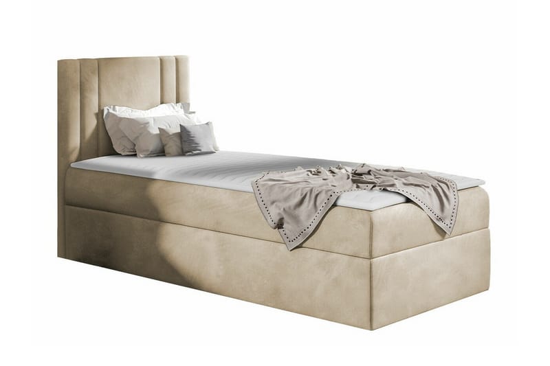 Betvallen Sengeramme 80x200 cm - Beige - Møbler - Senge - Sengeramme & sengestel