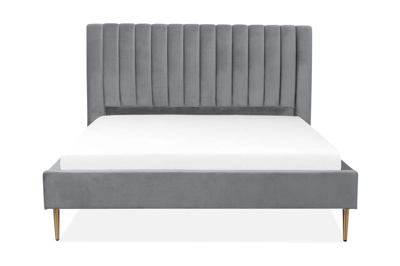 Elechas Dobbeltseng 160x200 cm - Grå - Sengeramme & sengestel - Sammenklappelig seng