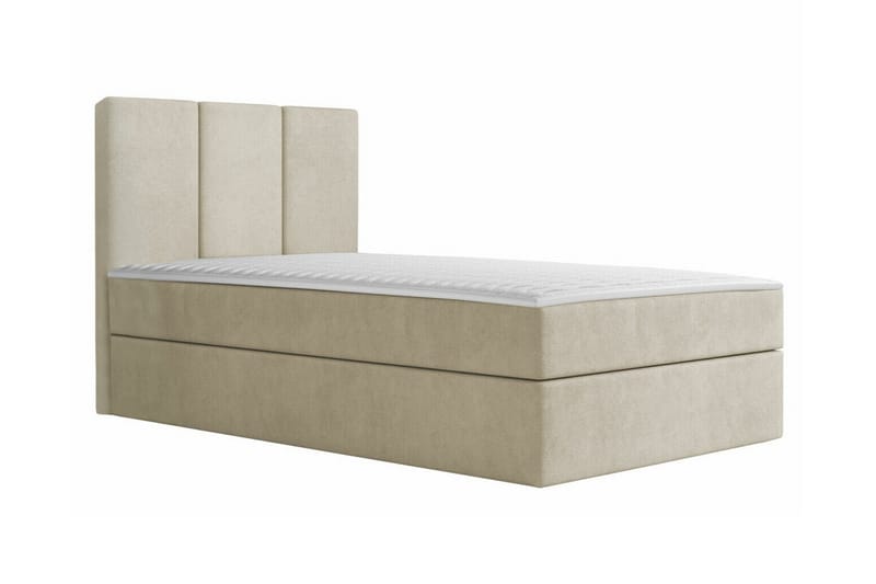 Millstreet Sengeramme 100x200 cm - Beige - Møbler - Senge - Sengeramme & sengestel