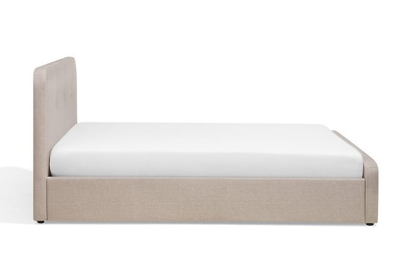 Rennes Dobbelt seng 140 | 200 cm - Beige - Møbler - Senge - Sengeramme & sengestel