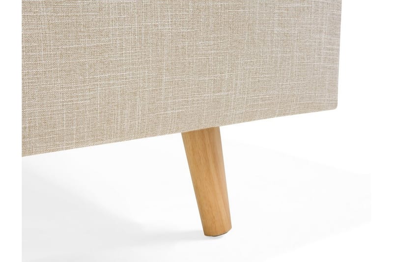 Rennes Dobbelt seng 160 | 200 cm - Beige - Møbler - Senge - Sengeramme & sengestel