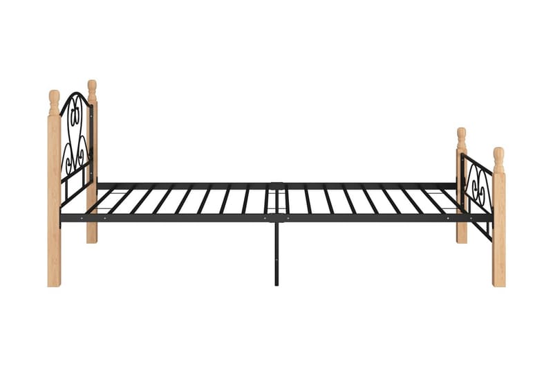 Sengestel 100x200 cm metal sort - Sort - Møbler - Senge - Sengeramme & sengestel