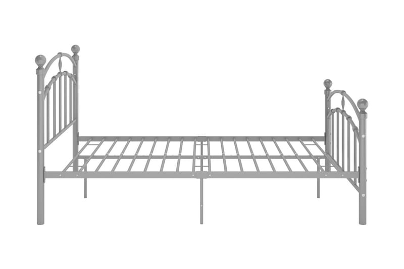 sengestel 120x200 cm metal grå - Grå - Møbler - Senge - Sengeramme & sengestel