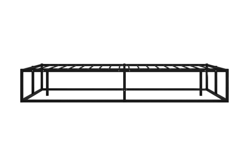 Sengestel 120x200 cm metal sort - Sort - Møbler - Senge - Sengeramme & sengestel