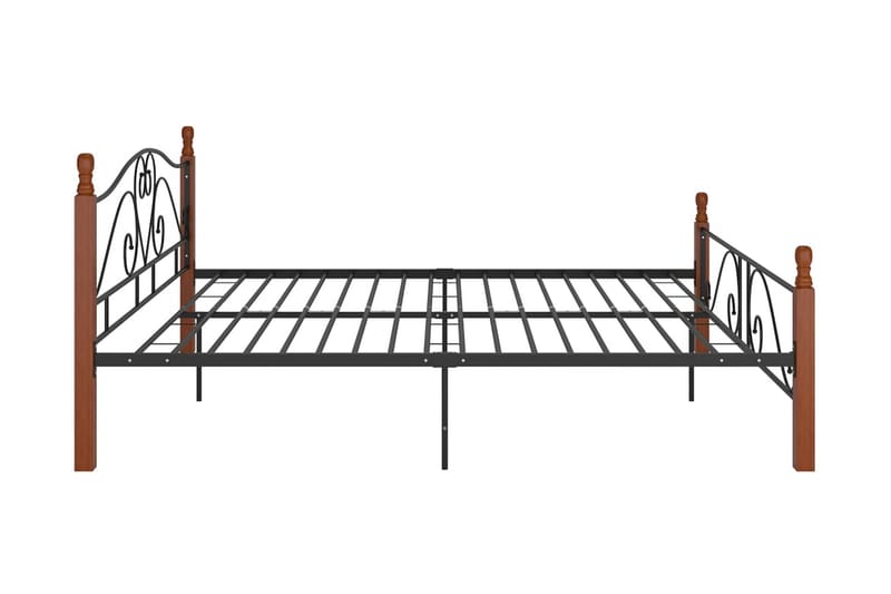 Sengestel 180x200 cm metal sort - Sort - Møbler - Senge - Sengeramme & sengestel