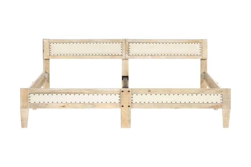 Sengestel 200 cm Massivt Mangotræ - Møbler - Senge - Sengeramme & sengestel