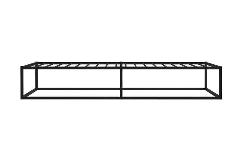 Sengestel 90x200 cm metal sort - Sort - Møbler - Senge - Sengeramme & sengestel