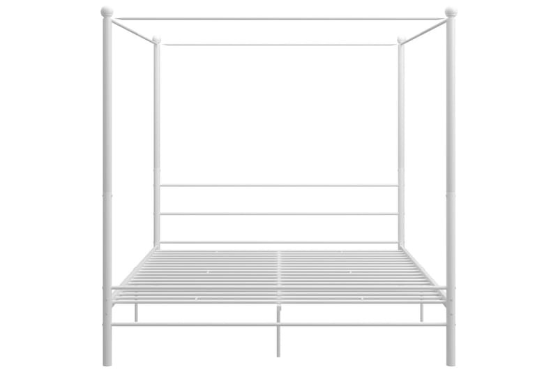 sengestel til himmelseng 180x200 cm metal hvid - Hvid - Møbler - Senge - Sengeramme & sengestel