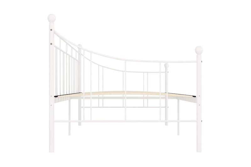 Stel Til Daybed 90X200 cm Metal Hvid - Møbler - Senge - Sengeramme & sengestel