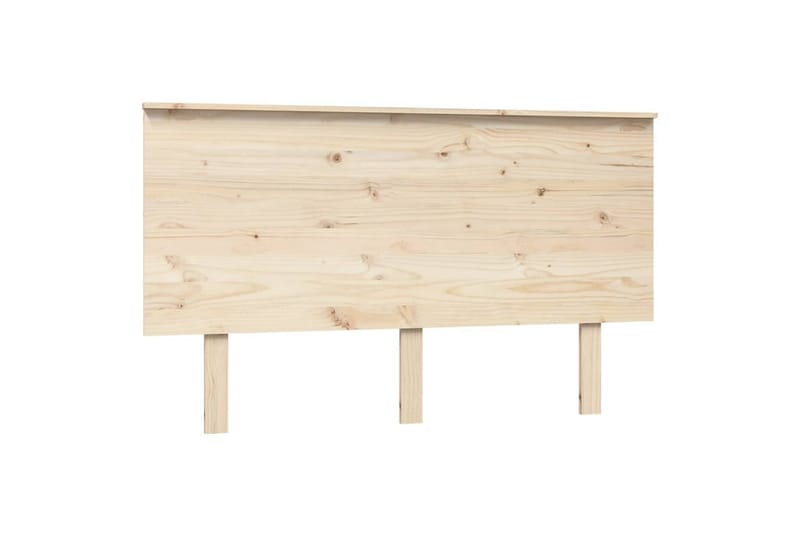 beBasic sengegærde 139x6x82,5 cm massivt fyrretræ - Brun - Møbler - Senge - Sengetilbehør & sengegavl - Sengegavle