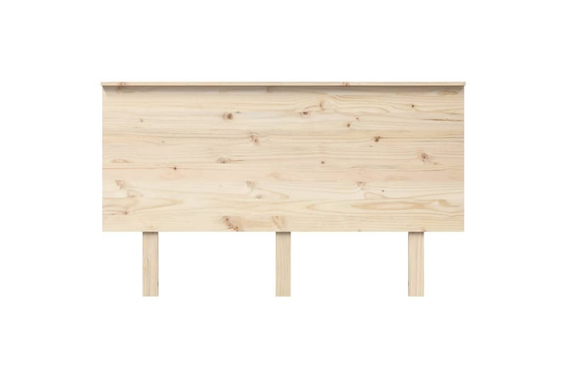 beBasic sengegærde 139x6x82,5 cm massivt fyrretræ - Brun - Møbler - Senge - Sengetilbehør & sengegavl - Sengegavle