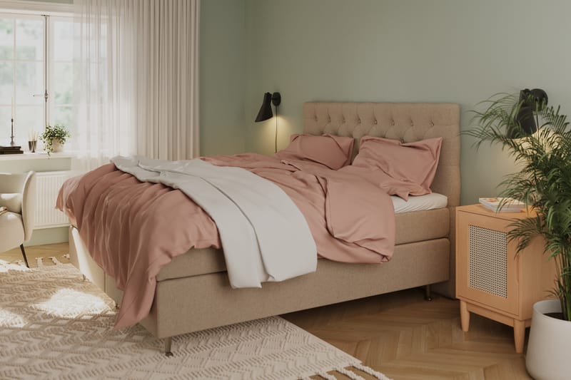 Royal sengegavl 160 cm - Beige - Møbler - Senge - Sengetilbehør & sengegavl - Sengegavle