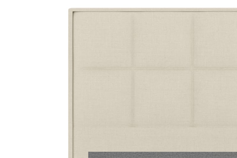 Select sengegavl 120 cm ternet - Beige - Møbler - Senge - Sengetilbehør & sengegavl - Sengegavle