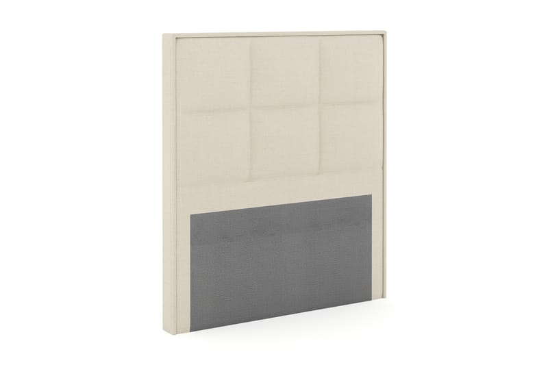 Select sengegavl 120 cm ternet - Beige - Møbler - Senge - Sengetilbehør & sengegavl - Sengegavle