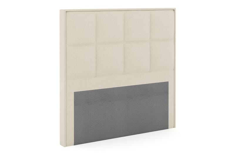 Select sengegavl 140 cm ternet - Beige - Møbler - Senge - Sengetilbehør & sengegavl - Sengegavle