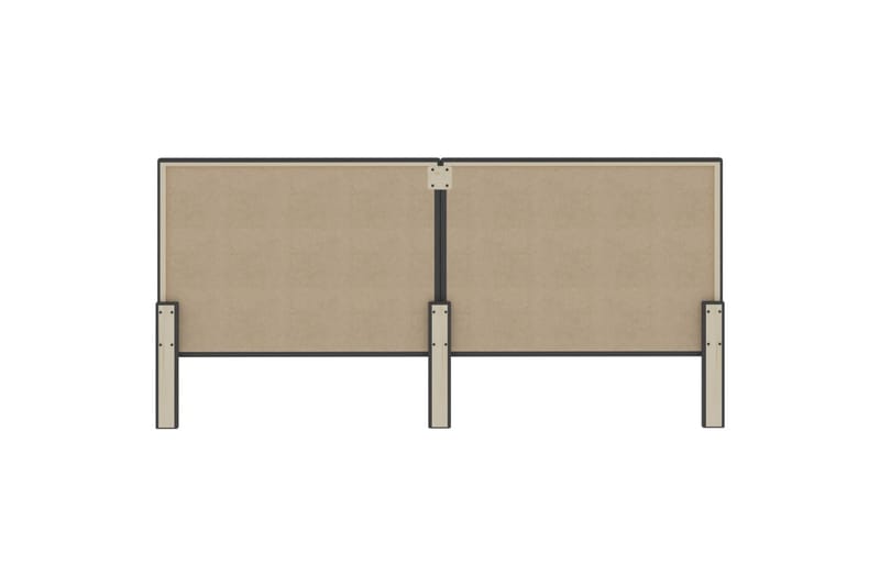 Sengegavl 200X200 cm Stof Mörkegrå - Møbler - Senge - Sengetilbehør & sengegavl - Sengegavle