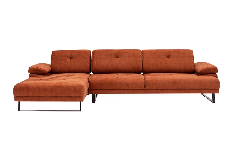 Kitimat Chaiselongsofa 3-personers - Orange - Møbler - Sofaer - Hjørnesofa