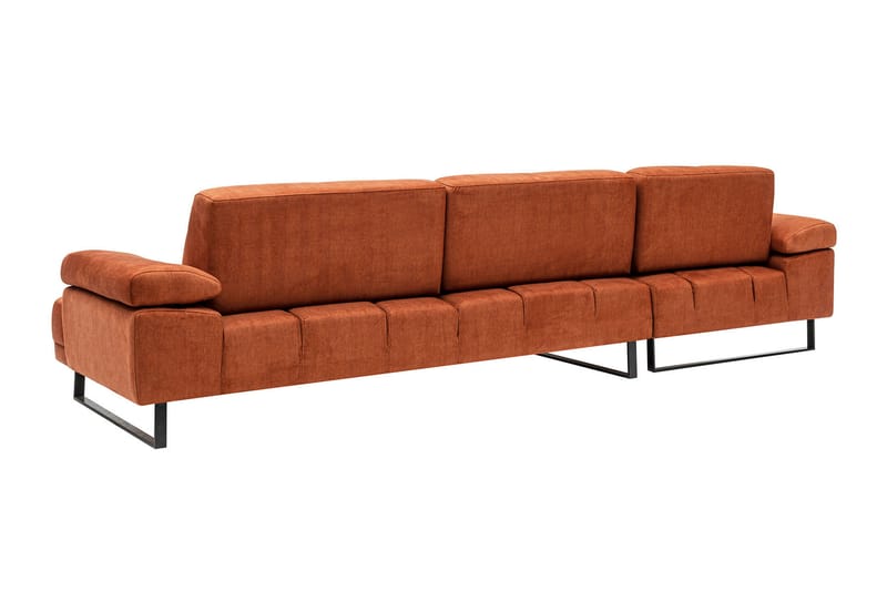 Kitimat Chaiselongsofa 3-personers - Orange - Møbler - Sofaer - Hjørnesofa