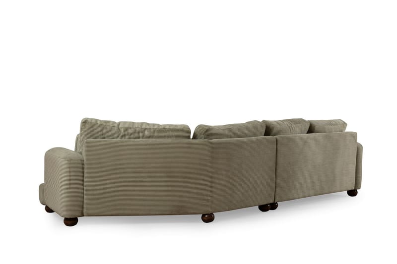 Relento Buet Sofa 4-personers - Grøn - Møbler - Sofaer - 4 personers sofa