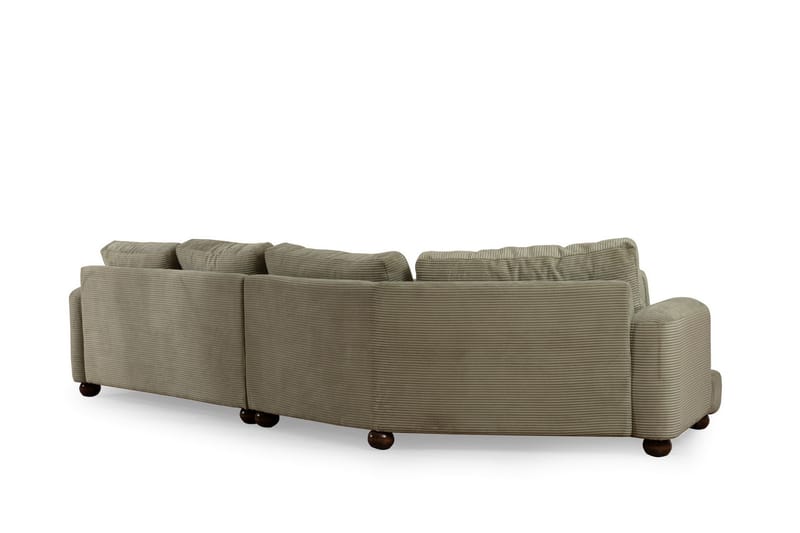 Relento Buet Sofa 4-personers - Grøn - Møbler - Sofaer - 4 personers sofa