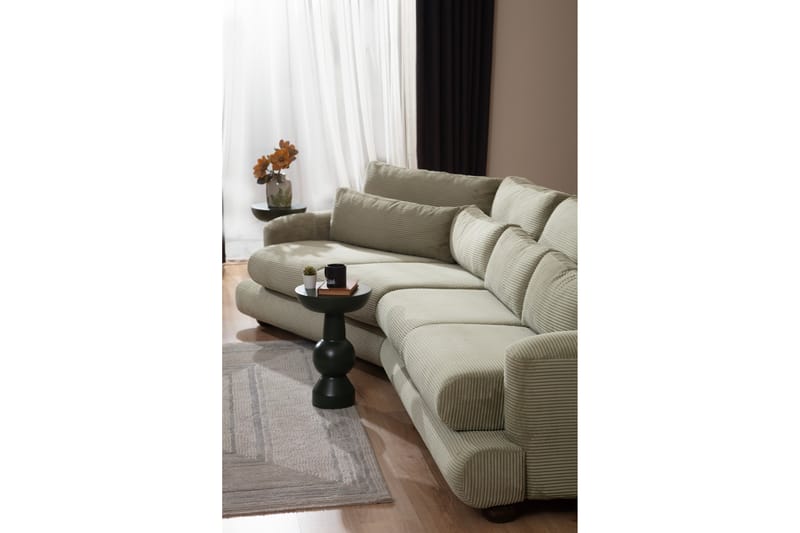 Relento Buet Sofa 4-personers - Grøn - Møbler - Sofaer - 4 personers sofa