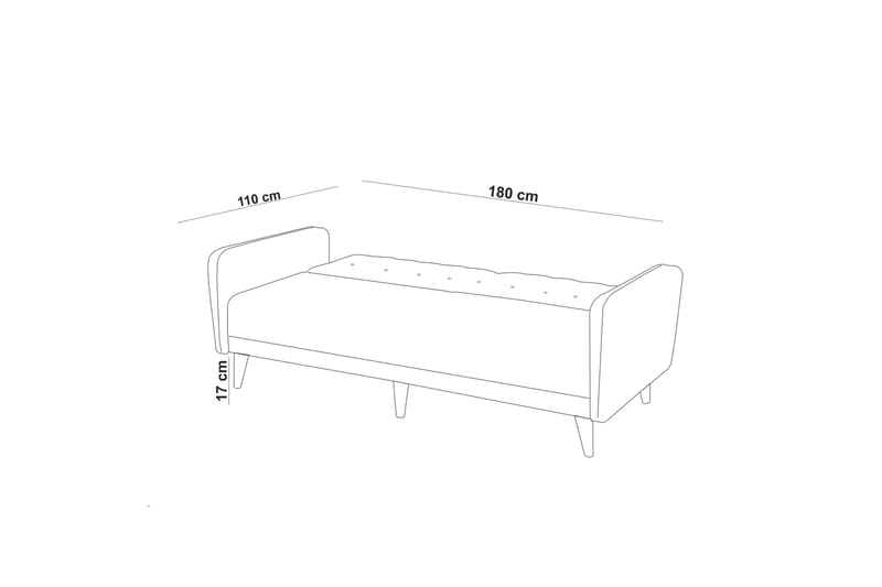 Hunterville Sofasæt - Grøn - Møbler - Sofaer - Sofagrupper