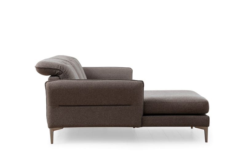 Chandara Sofa med Chaiselong 5-personers - Grå - Møbler - Sofaer - Sofa med chaiselong