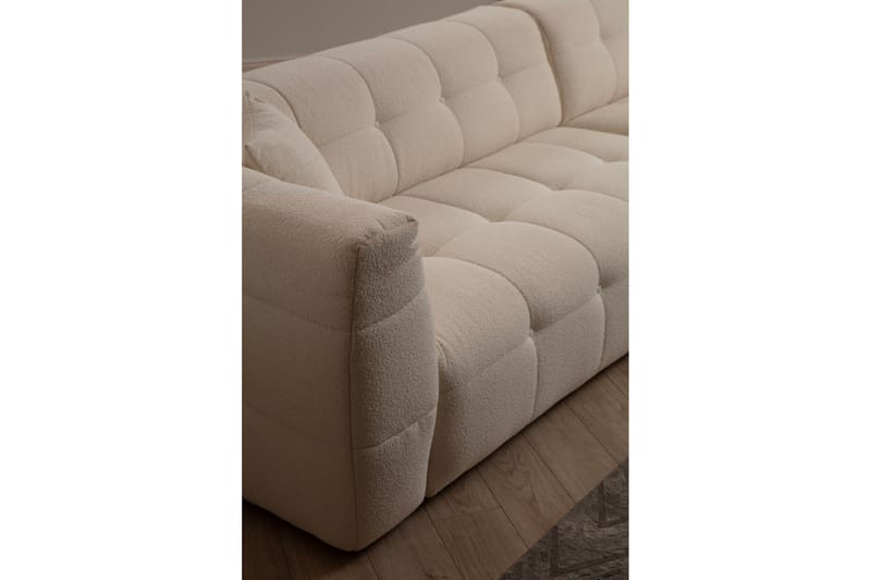 Octavian Sofa med Chaiselong 5-personers - Beige - Møbler - Sofaer - Sofa med chaiselong