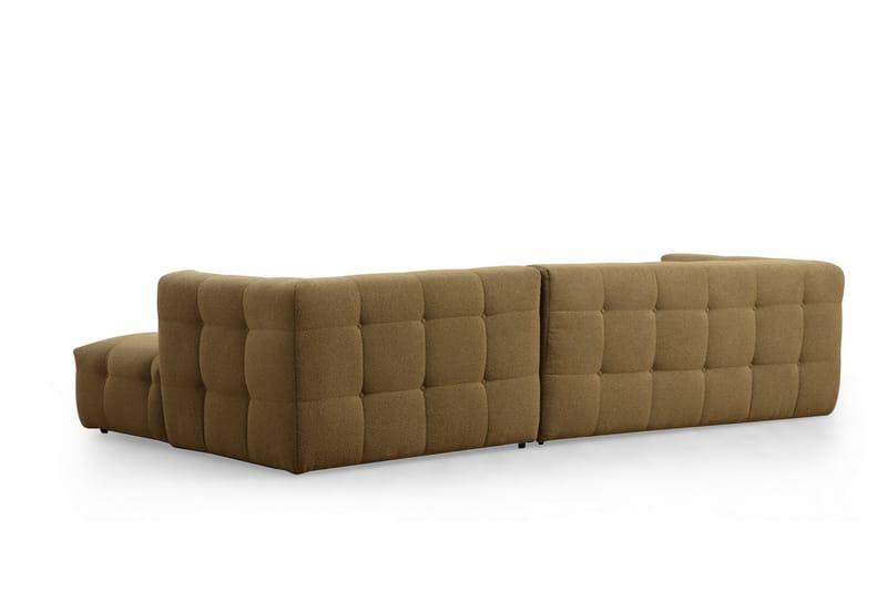 Octavian Sofa med Chaiselong 5-personers - Mørkbeige - Møbler - Sofaer - Sofa med chaiselong