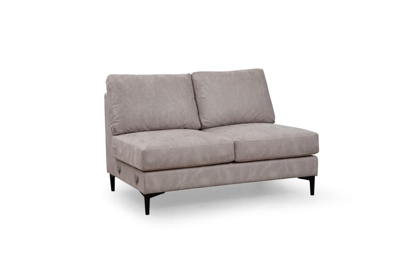 Svanabyn Sofa med Divan og Chaiselong 4-personers - Beige - Møbler - Sofaer - U Sofa