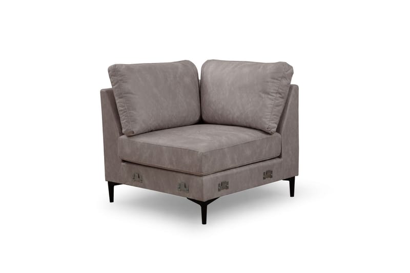 Svanabyn Sofa med Divan og Chaiselong 4-personers - Beige - Møbler - Sofaer - U Sofa