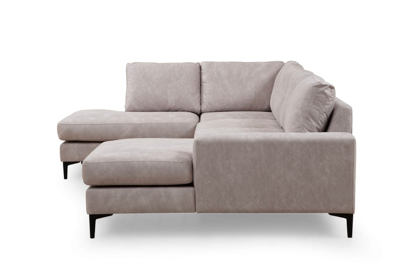 Svanabyn Sofa med Divan og Chaiselong 4-personers - Beige - Møbler - Sofaer - U Sofa