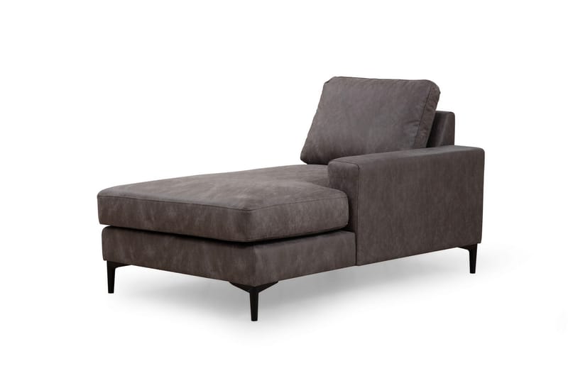 Svanabyn Sofa med Divan og Chaiselong 4-personers - Antracit - Møbler - Sofaer - U Sofa