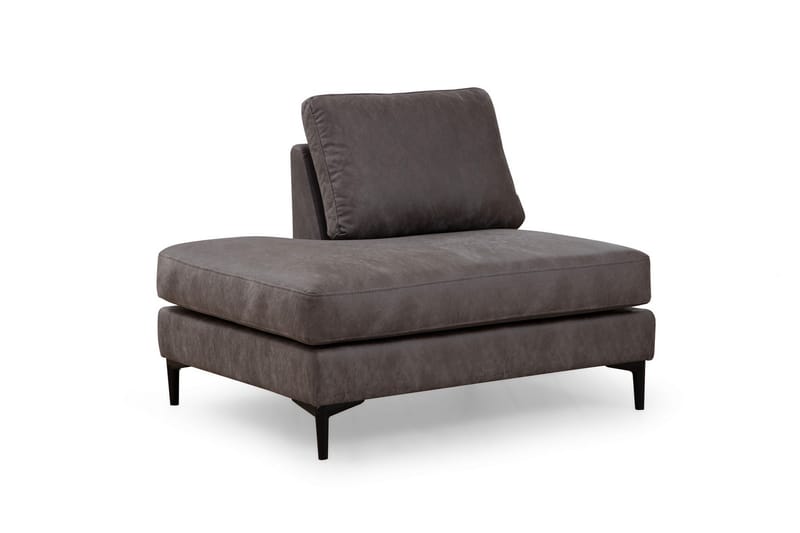 Svanabyn Sofa med Divan og Chaiselong 4-personers - Antracit - Møbler - Sofaer - U Sofa