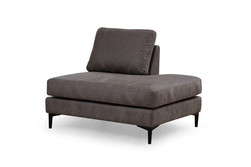 Svanabyn Sofa med Divan og Chaiselong 4-personers - Antracit - Møbler - Sofaer - U Sofa