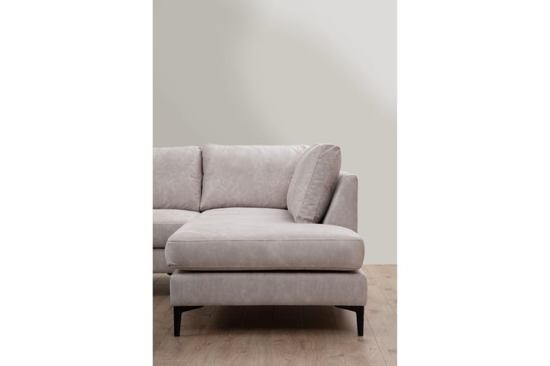 Svanabyn Sofa med Divan og Chaiselong 4-personers - Beige - Møbler - Sofaer - U Sofa