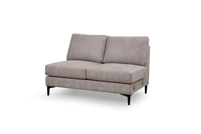 Svanabyn Sofa med Divan og Chaiselong 4-personers - Beige - Møbler - Sofaer - U Sofa