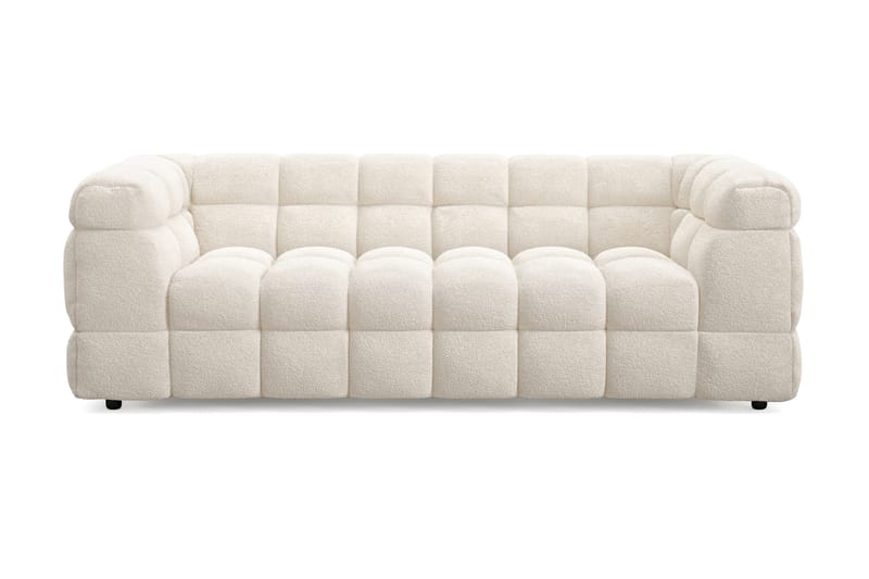 Elise 3-personers Sofa - Beige Teddy - Møbler - Sofaer - 3 personers sofa