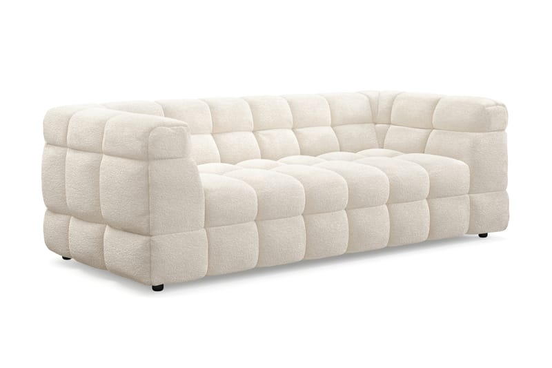 Elise 3-personers Sofa - Beige Teddy - Møbler - Sofaer - 3 personers sofa