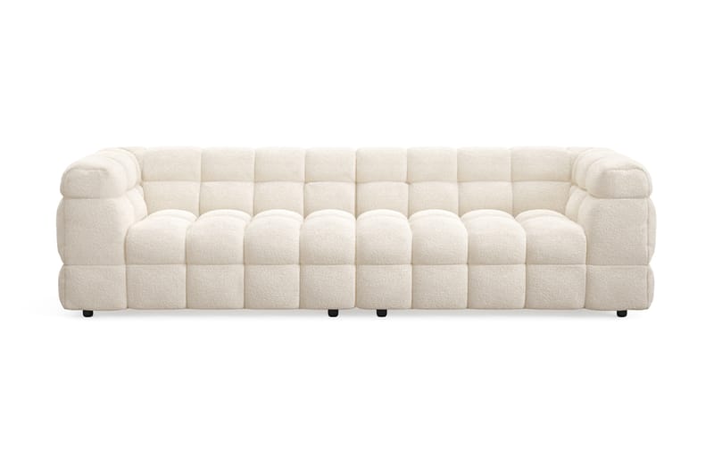 Elise 4-personers Sofa - Beige Teddy - Møbler - Sofaer - 3 personers sofa