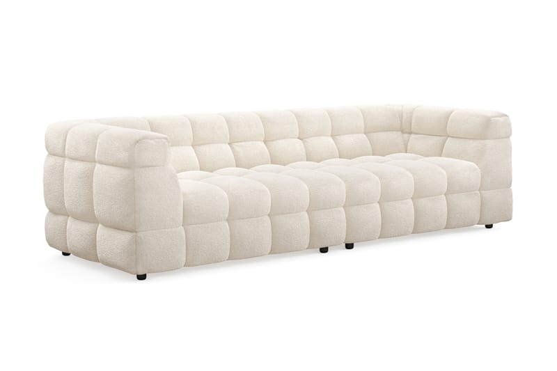 Elise 4-personers Sofa - Beige Teddy - Møbler - Sofaer - 3 personers sofa