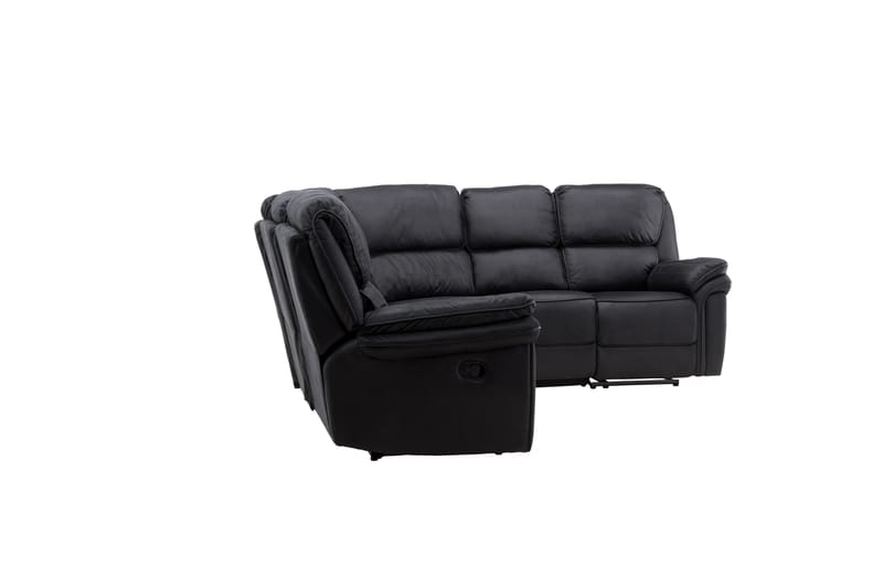 Sandra Recliner sofa - Sort - Møbler - Sofaer - Recliner sofaer - 4 personers biografsofa & reclinersofa