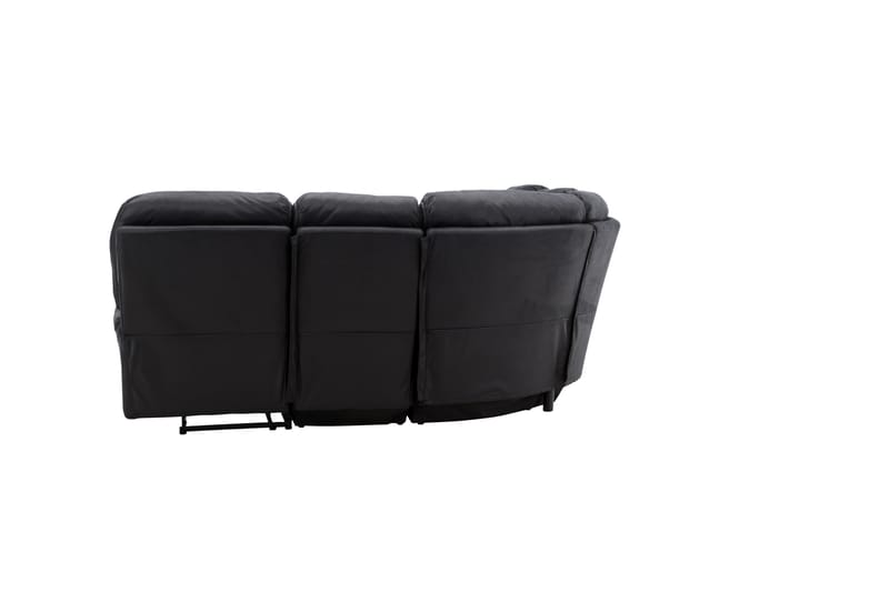 Sandra Recliner sofa - Sort - Møbler - Sofaer - Recliner sofaer - 4 personers biografsofa & reclinersofa