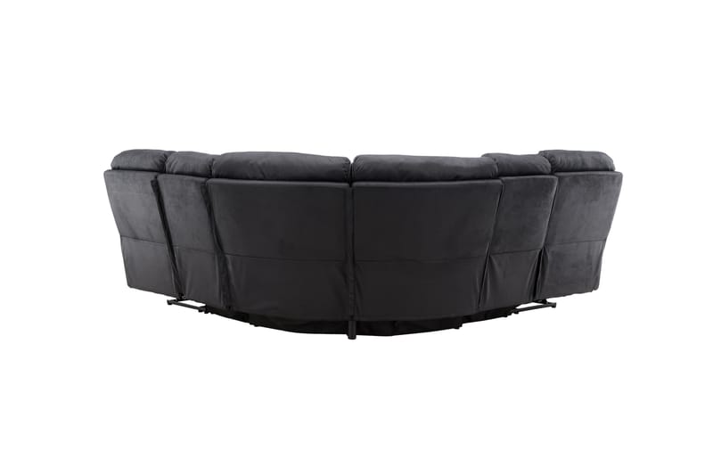 Sandra Recliner sofa - Sort - Møbler - Sofaer - Recliner sofaer - 4 personers biografsofa & reclinersofa