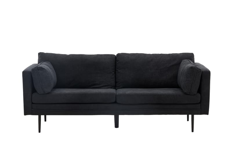 Boom 2-personers Sofa - Sort - Møbler - Sofaer - 3 personers sofa