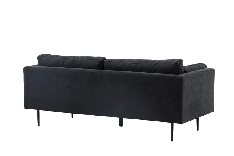 Boom 2-personers Sofa - Sort - Møbler - Sofaer - 3 personers sofa