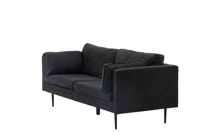 Boom 2-personers Sofa - Sort - Møbler - Sofaer - 3 personers sofa